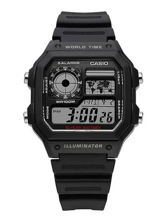 Watch AE 1200WH 1AVDF AE 1200WH 1A Digital Sports Men's Urethane Watch - CASIO - BALAAN 2