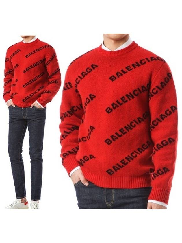 multi logo knit - BALENCIAGA - BALAAN 6