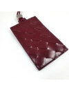 Intrecciato Strap Card Wallet Burgundy - BOTTEGA VENETA - BALAAN 6