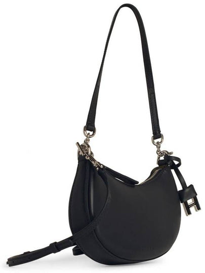 Hogan 'H01R' Mini Crossbody Bag In Black Leather - HOGAN - BALAAN 2