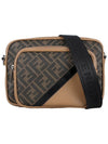 Diagonal Duo Camera Cross Bag Brown - FENDI - BALAAN 2