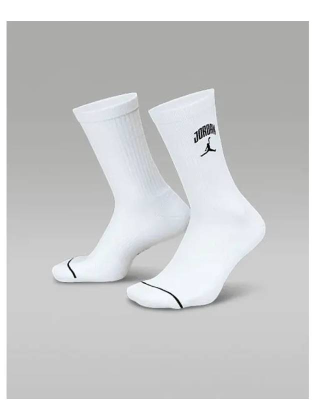 Jordan Everyday Crew Socks White - NIKE - BALAAN 2