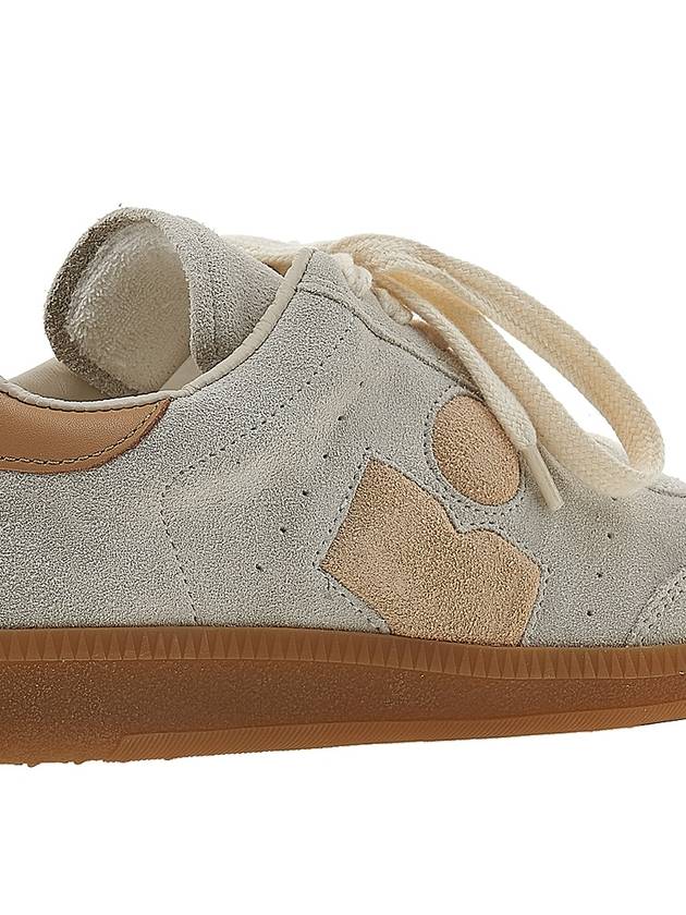 Bryce Suede Low Top Sneakers White - ISABEL MARANT - BALAAN 11