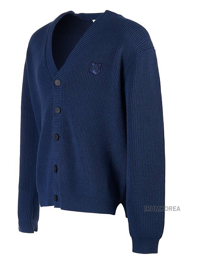 Bold Fox Head Cardigan Navy - MAISON KITSUNE - BALAAN 3