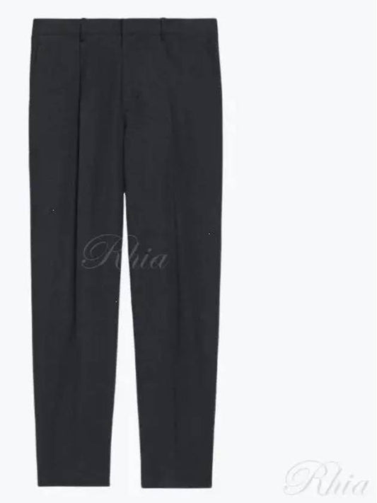 Curtis Mid-Rise Tapered Straight Pants Black - THEORY - BALAAN 2