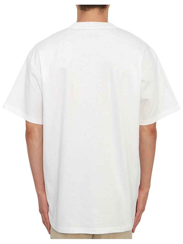 Smart Sports Short Sleeve T-Shirt White - CARHARTT WIP - BALAAN 4