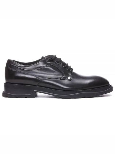 Men's Slim Tread Lace-Up Derby Black - ALEXANDER MCQUEEN - BALAAN 2