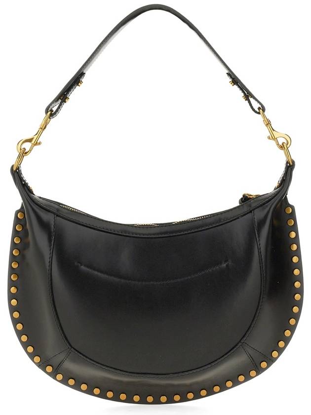 Naoko Studded Leather Shoulder Bag Black - ISABEL MARANT - BALAAN 4