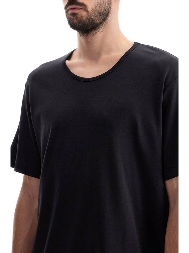 t-shirt with wide round neck - LEMAIRE - BALAAN 4