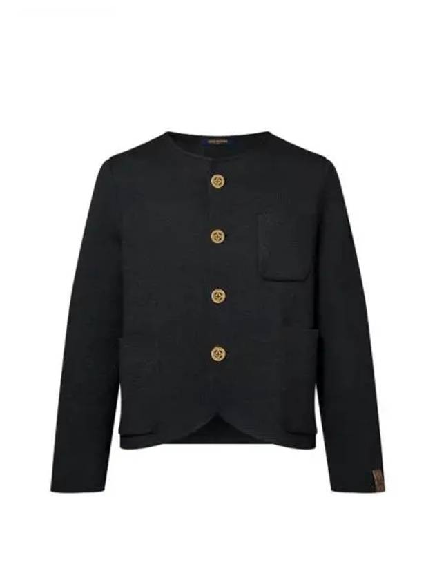 Collarless knit jacket 1AFTYT - LOUIS VUITTON - BALAAN 1