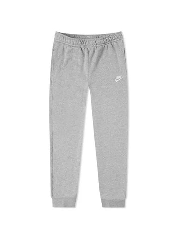 Men's NSW Club Fleece Jogger Track Pants Grey - NIKE - BALAAN 1