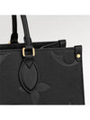 OnTheGo MM Monogram Tote Bag Black - LOUIS VUITTON - BALAAN 7