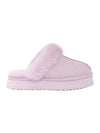 Women's Diskett Fleece Platform Slippers Lavender Fog - UGG - BALAAN 1