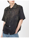 Floral Print Short Sleeve Shirt Black - OUR LEGACY - BALAAN 3