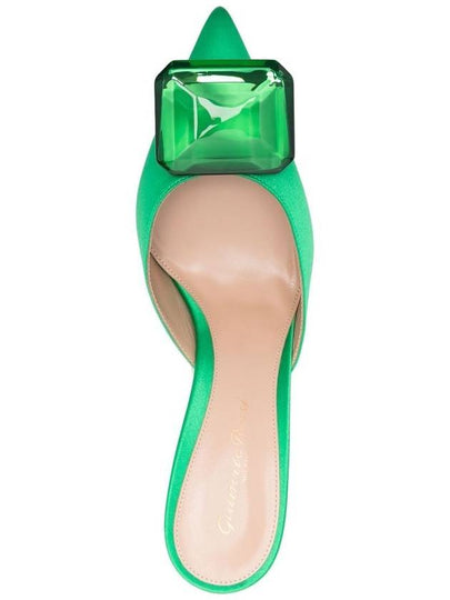 Gianvito Rossi With Heel Green - GIANVITO ROSSI - BALAAN 2