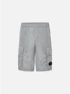 Chrome R Bermuda Shorts Grey - CP COMPANY - BALAAN 2