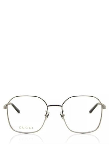 Eyewear Logo Square Eyeglasses Sillver - GUCCI - BALAAN 1