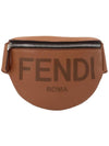 debossed logo small belt bag - FENDI - BALAAN.
