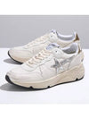 Running Sole In Nappa With Silver Star And Gold Leather Heel Tab Sneakers White - GOLDEN GOOSE - BALAAN 2