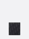 Compact Vertical Oblique Jacquard Card Wallet Black - DIOR - BALAAN 5