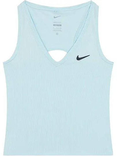 Court Victory Tennis Tank Sleeveless Blue - NIKE - BALAAN 2