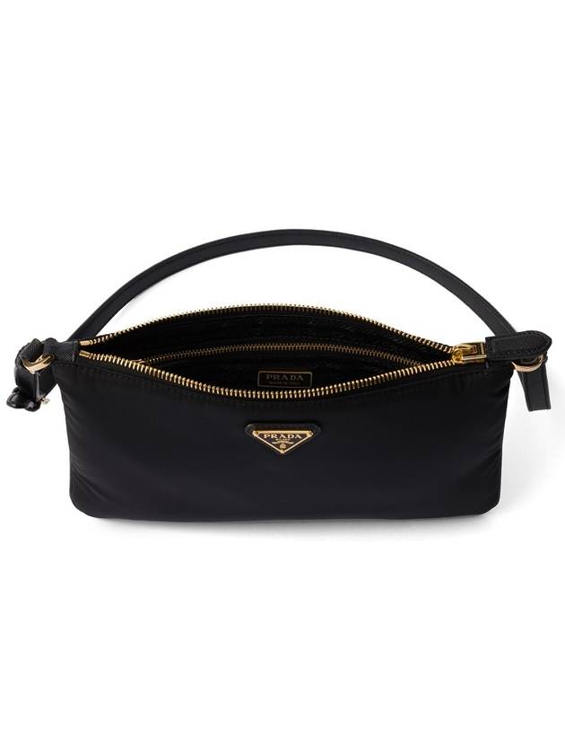 Triangle Logo Pouch Shoulder Bag Black - PRADA - BALAAN 5