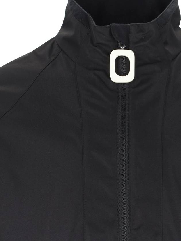 Logo Print Zip-up Track Jacket Black - JW ANDERSON - BALAAN 4