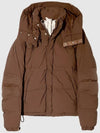 Aspen Combo Down Jacket Padded Brown - TEN C - BALAAN 2