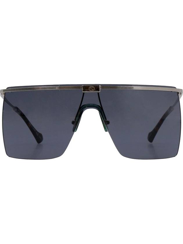 mask frame sunglasses silver - GUCCI - BALAAN 3