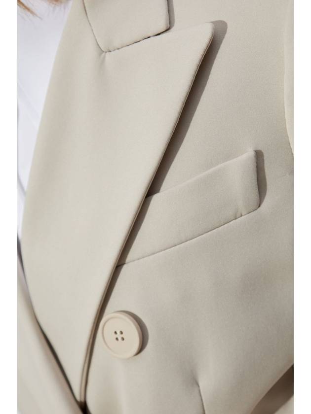 Sportmax Double-breasted Blazer Frizzo, Women's, Beige - MAX MARA SPORTMAX - BALAAN 5