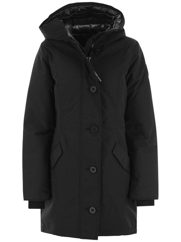 Rossclair Hooded Padding Black - CANADA GOOSE - BALAAN 2