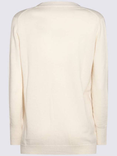 Allude Ecru Wool Knitwear - ALLUDE - BALAAN 2