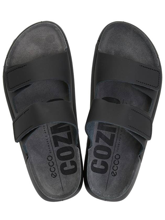 Women's 2nd Cozmo Slippers Black - ECCO - BALAAN 3