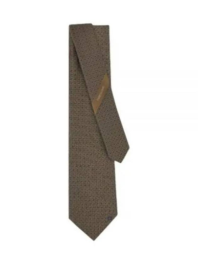 Ferragamo 774155 350994 Gancini silk tie - SALVATORE FERRAGAMO - BALAAN 1