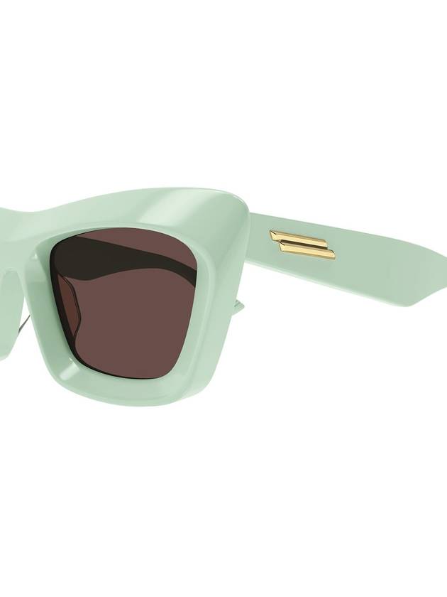 Sunglasses BV1283S 004 GREEN GREEN BROWN - BOTTEGA VENETA - BALAAN 5