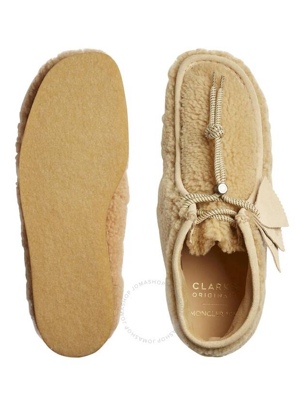 Moncler Clarks Originals Wallabee Shearling Boots, Brand Size 40 ( US Size 7 ) - MONCLER - BALAAN 2