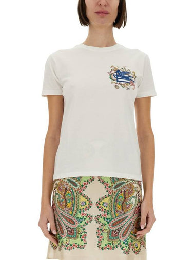 T-SHIRT WITH LOGO - ETRO - BALAAN 1