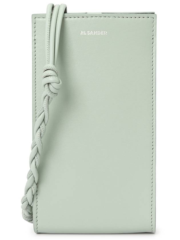 Tangle Phone Holder Leather Cross Bag Green - JIL SANDER - BALAAN 2