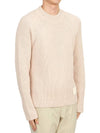 Logo Patch Basic Knit Top Powder Pink - AMI - BALAAN 4