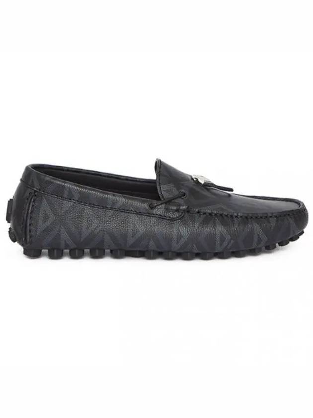 CD Diamond Drawstring Loafers Black - DIOR - BALAAN 2