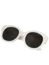 Round Sunglasses GG0207S IVORY GUA004 - GUCCI - BALAAN 2