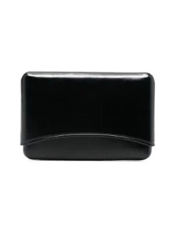 Molded Logo Card Wallet Black - LEMAIRE - BALAAN 1