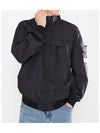 Garment Dyed Crinkle Reps R Nylon Jacket Black - STONE ISLAND - BALAAN 2