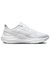 Zoom Structure 25 Low Top Sneakers White Pure Platinum - NIKE - BALAAN 1