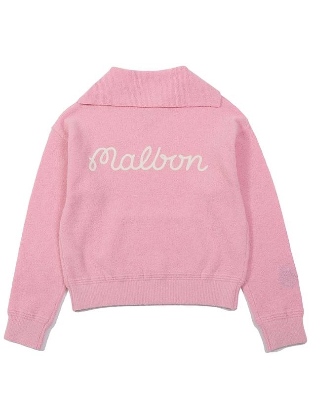 Sailor Terry Sweater PINK WOMAN M3122PKT12PNK - MALBON GOLF - BALAAN 3