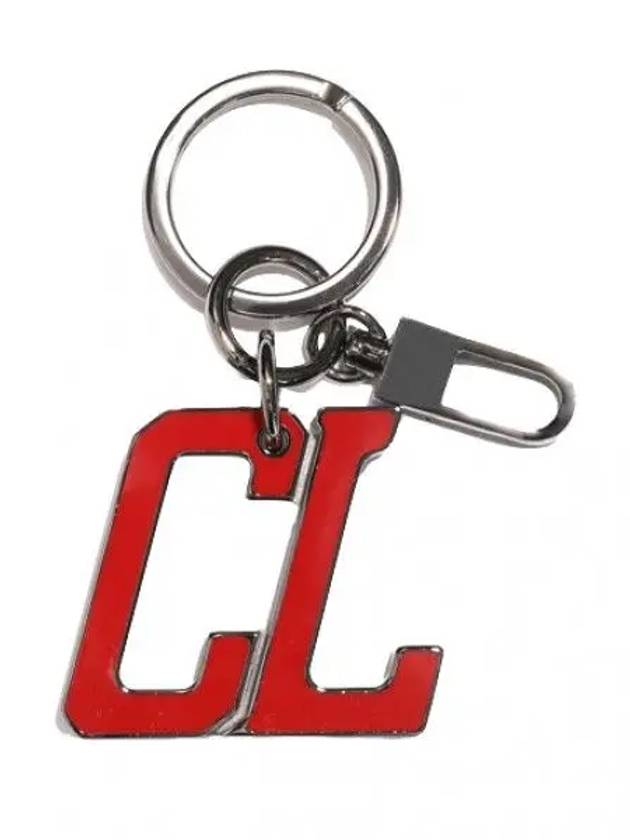 Happy Louis logo keyring key holder - CHRISTIAN LOUBOUTIN - BALAAN 1