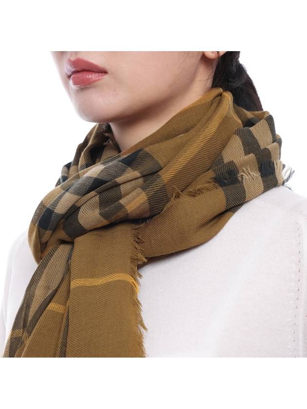 Check Lightweight Wool Scarf Nest - BURBERRY - BALAAN 6