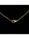 Daejeon Used Luxury Goods JPN00550 Quattro White Mini Ring 18K Gold Diamond Necklace - BOUCHERON - BALAAN 6