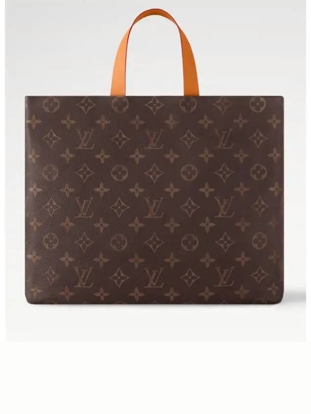 Shopper MM Monogram Tote Bag Brown - LOUIS VUITTON - BALAAN 5