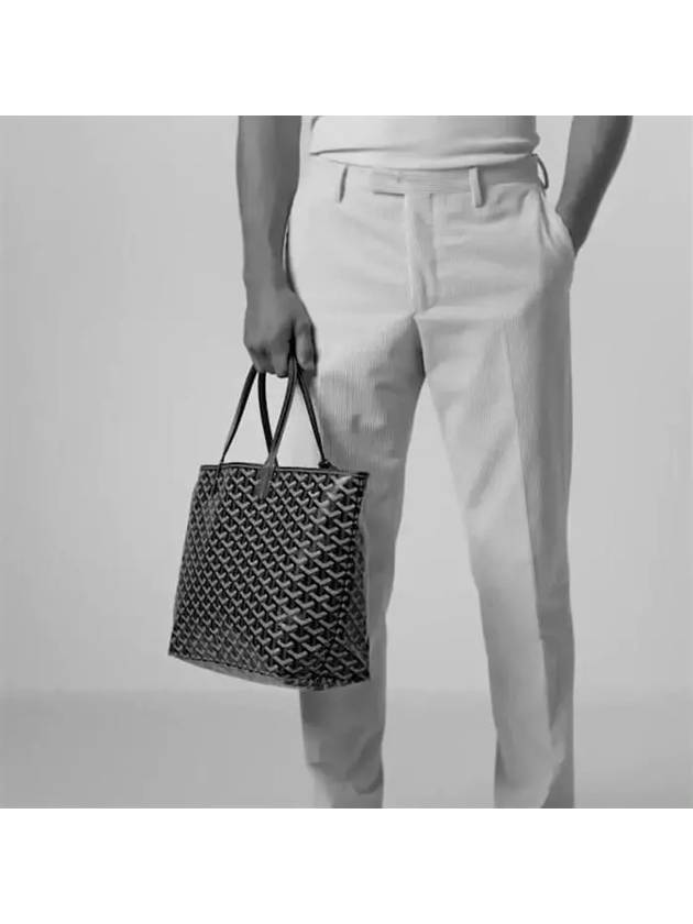 Saint Louis Saint Louis PM Tote Bag Black Tan - GOYARD - BALAAN 9